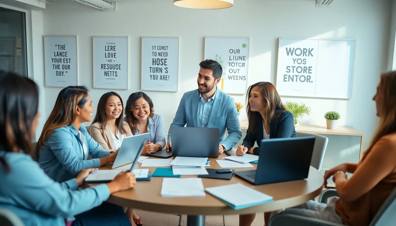 Personalvermittlung zwischen Berater und Kandidaten in modernem Büro.