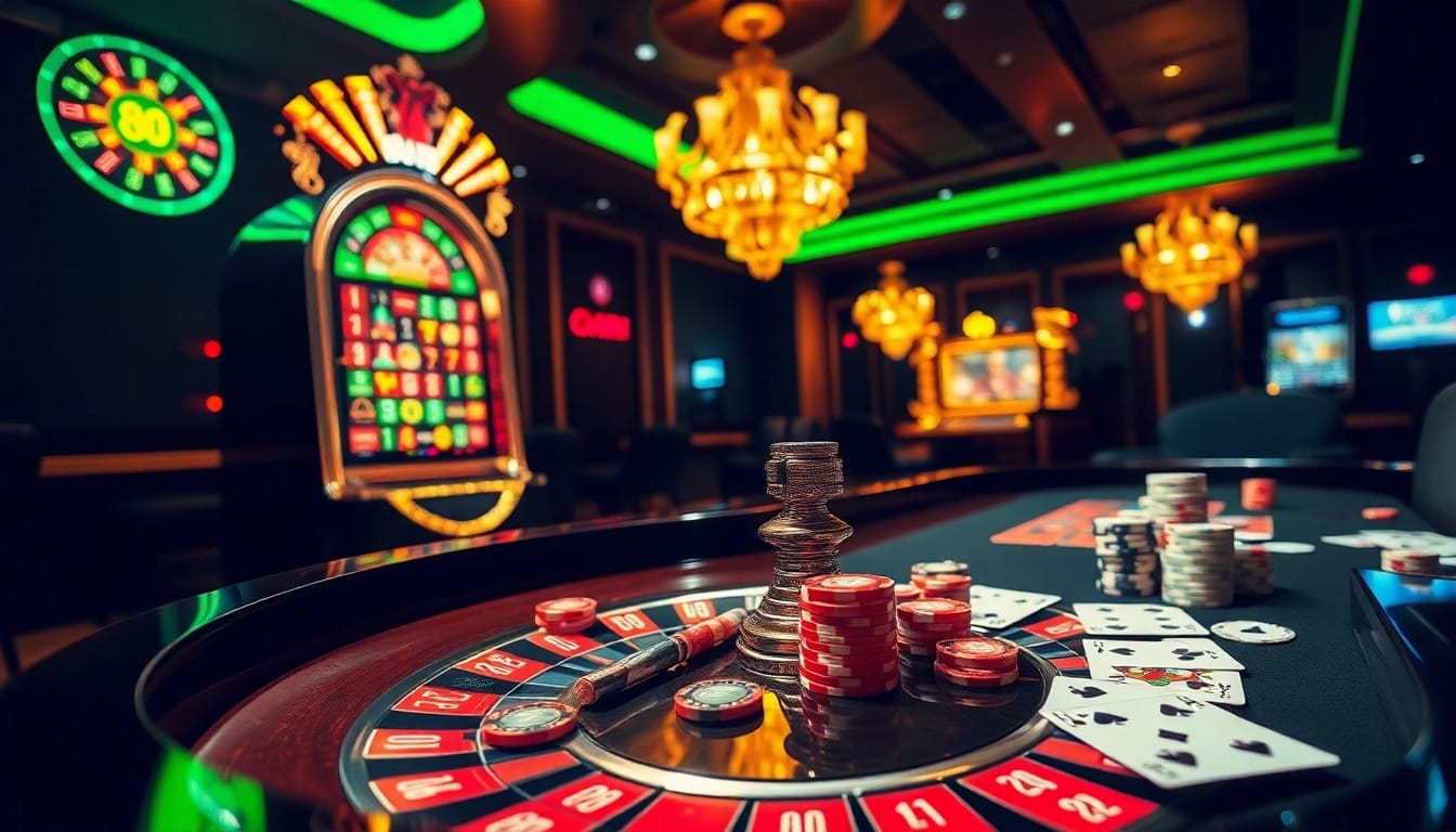 Experience the thrill of 88i nhà cái with vibrant casino action and luxurious gaming setups.