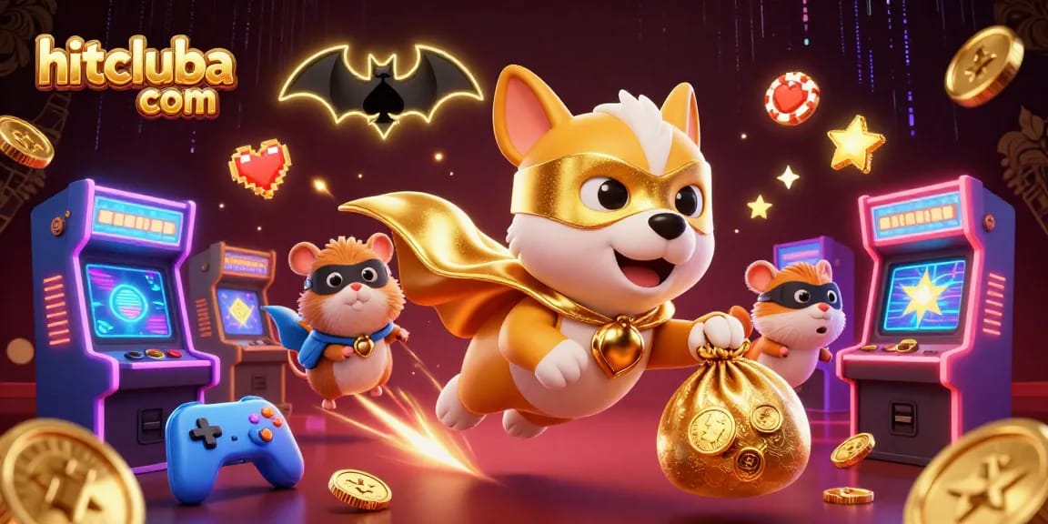 Win big with hitcluba com as a heroic dog and hamster adventure through a colorful casino!