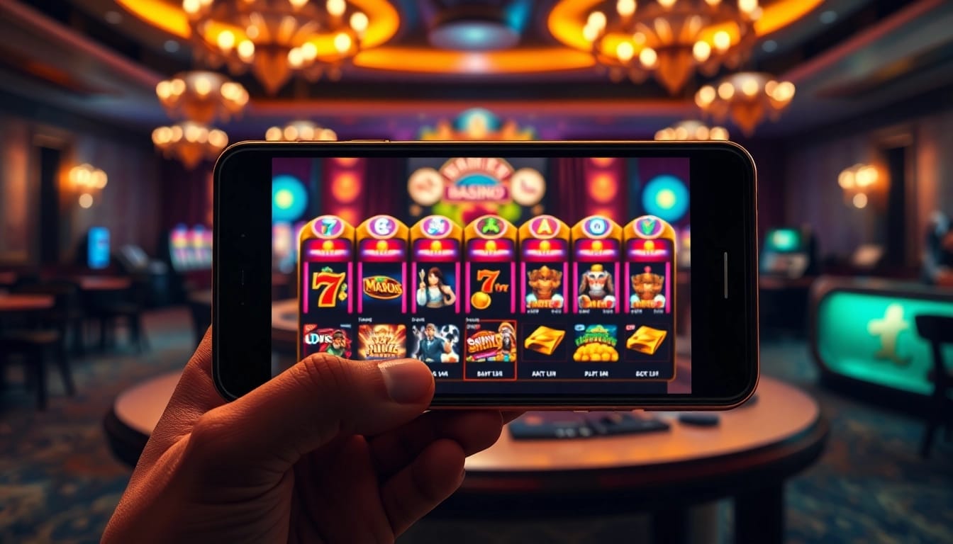 Erleben Sie die besten mobile online Casinos mit atemberaubenden Spielautomaten auf modernen Smartphones.