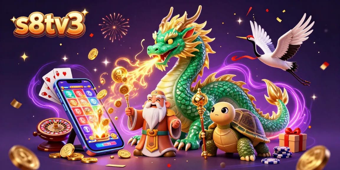 S8TV3 offers an immersive gaming experience with vibrant visuals and dynamic gameplay.