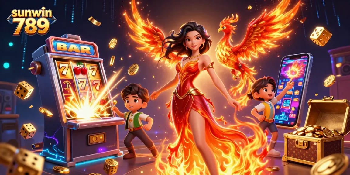 Play thrilling games with sunwin 789's vibrant casino elements and exciting jackpots!