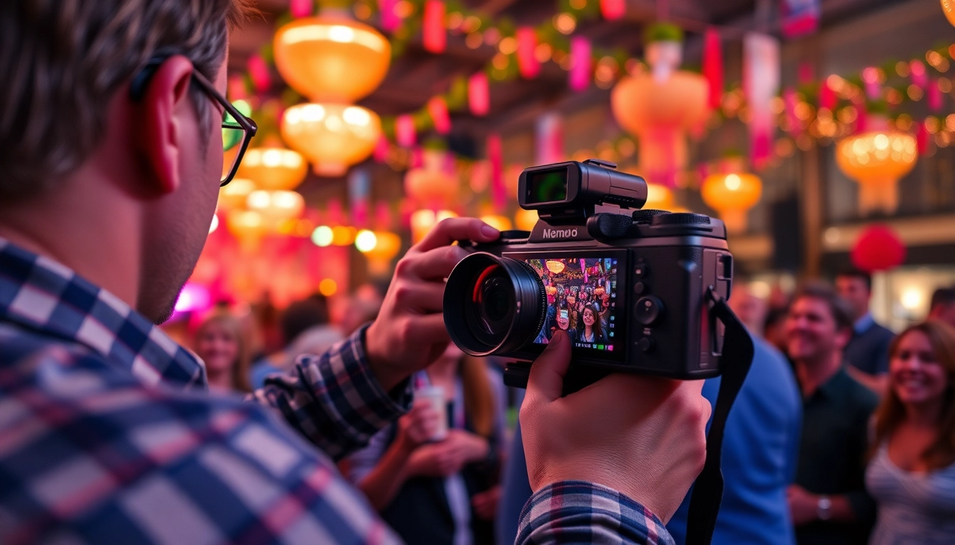 Professioneller Eventfotograf München fängt lebendige Momente einer Feier ein.