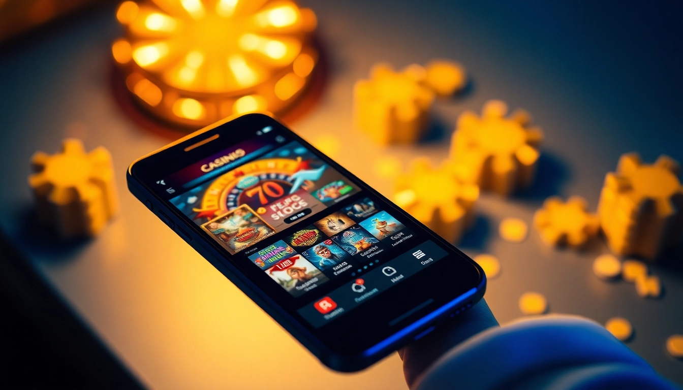 Entdecken Sie die besten mobilen Online-Casinos mit aufregenden Spielen auf dem Smartphone.