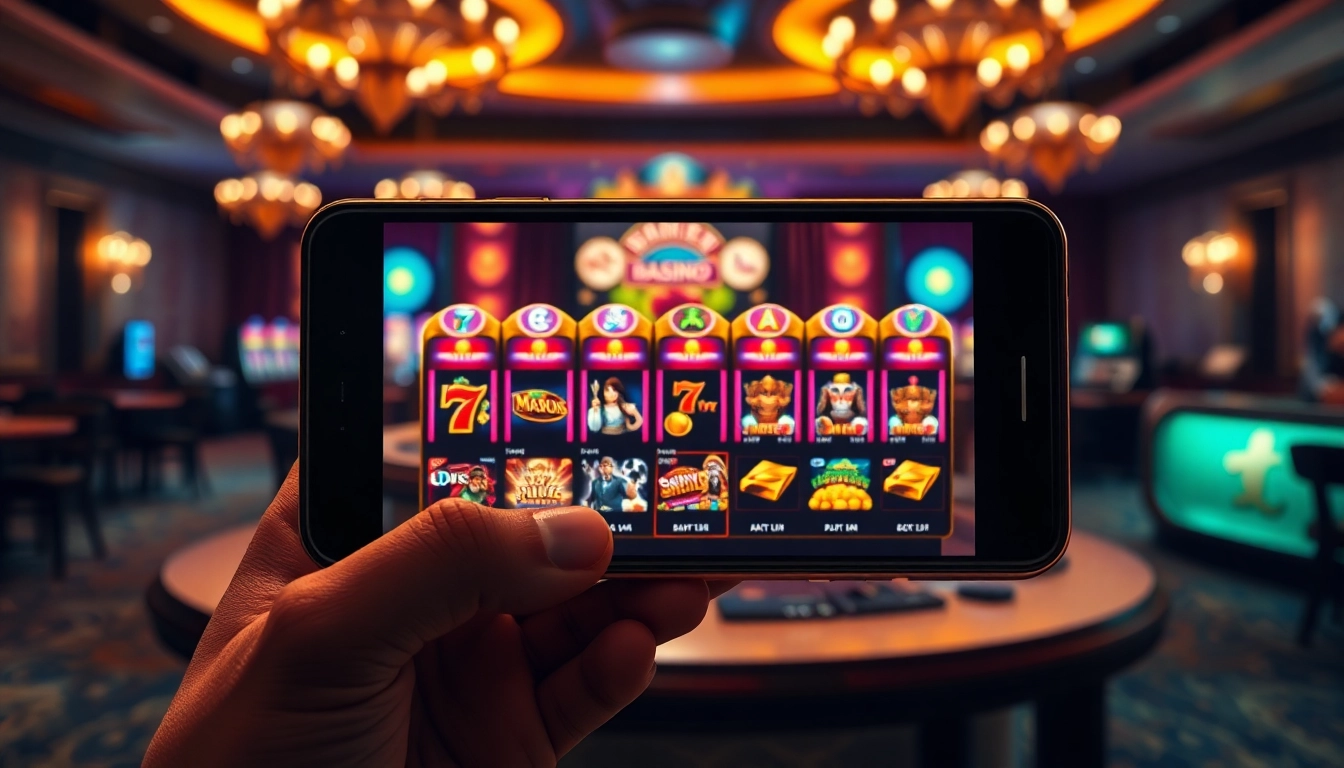 Erleben Sie die besten mobile online Casinos mit atemberaubenden Spielautomaten auf modernen Smartphones.