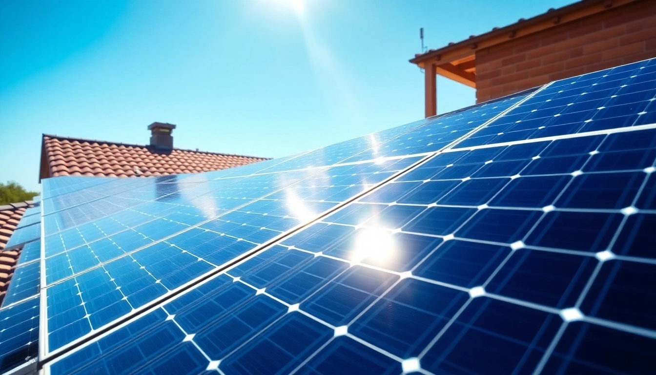Steigerung der Photovoltaik Leads durch professionelle Solaranlageninstallation auf einem Dach.
