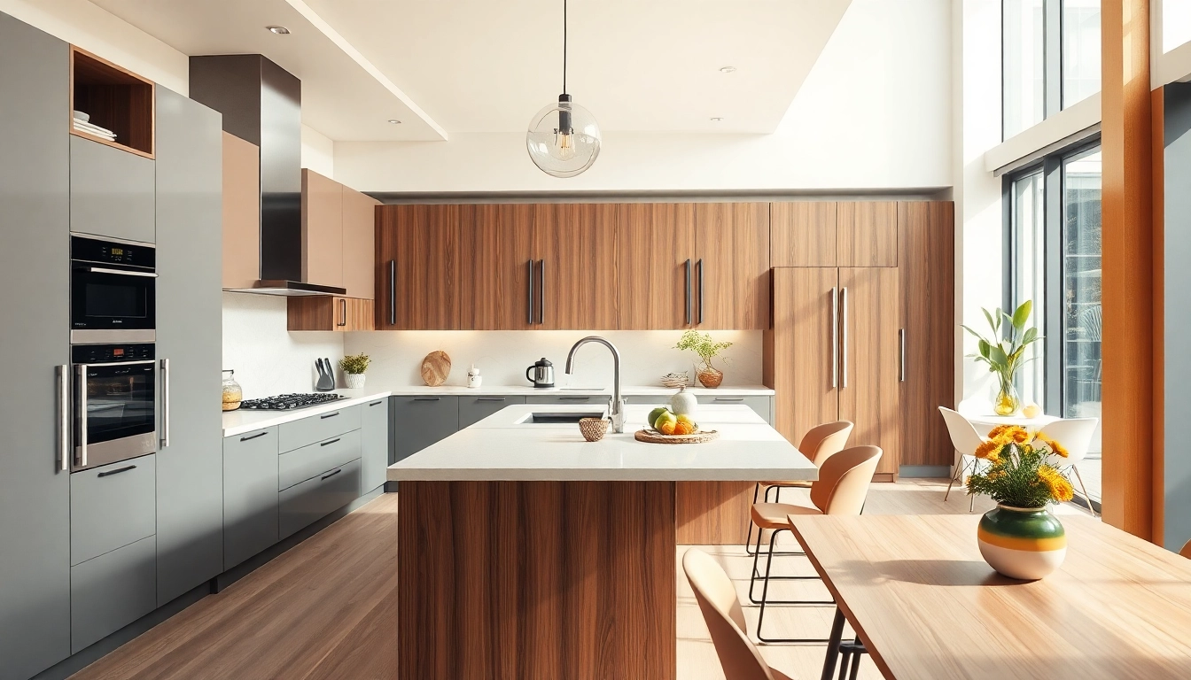 Küchenstudio in Frankfurt am Main mit modernen Designs und eleganten Küchenaccessoires.