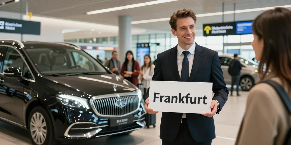 Vertrauenswürdiger Shuttle Service Frankfurt bietet eine professionelle Abholung am Flughafen mit lokalem Service.