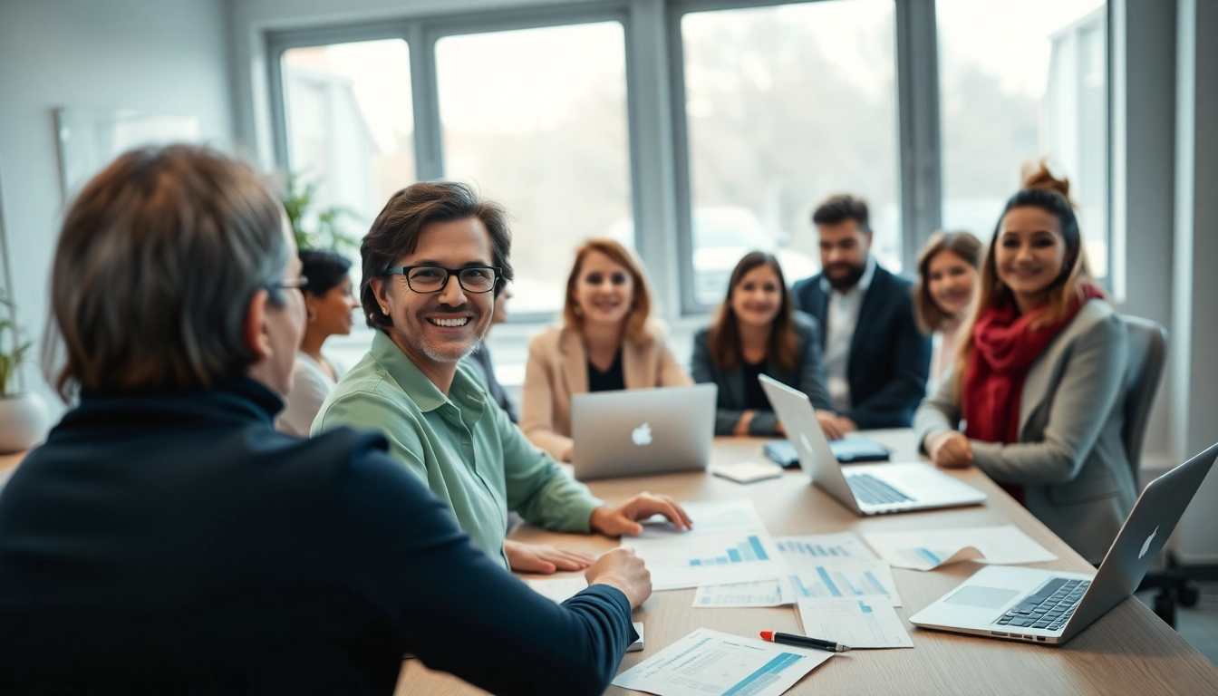Jobcenter Deutschland bietet individuelle Beratung in einer professionellen Büroumgebung.