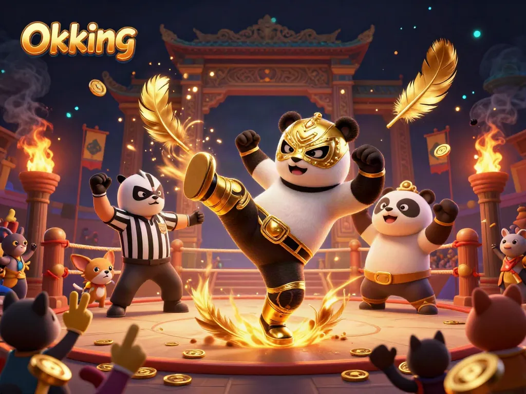 Engage in thrilling gambling at Okking with exciting casino games and vibrant visuals.