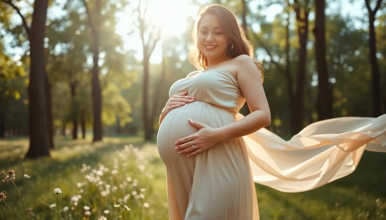 Wunderschönes Babybauch Shooting München für unvergessliche Erinnerungen
