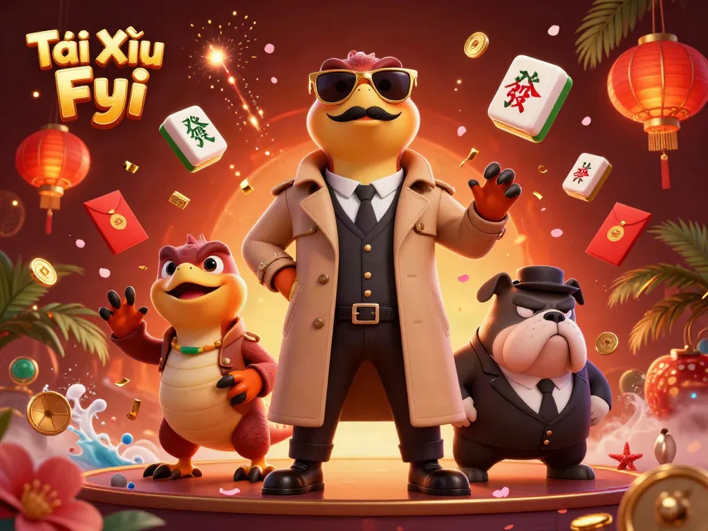 Experience the thrill of Tài Xỉu Fyi with playful raptors attempting entry into a VIP casino.