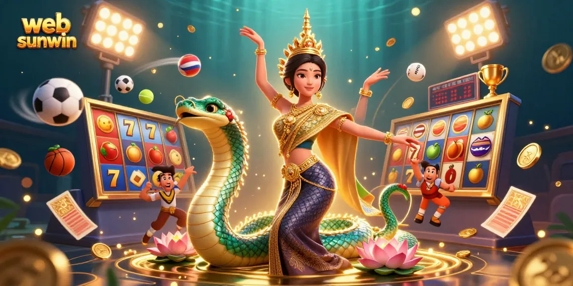 Experience the thrill of the web sunwin casino with vibrant elements in an ultra-detailed 3D scene.