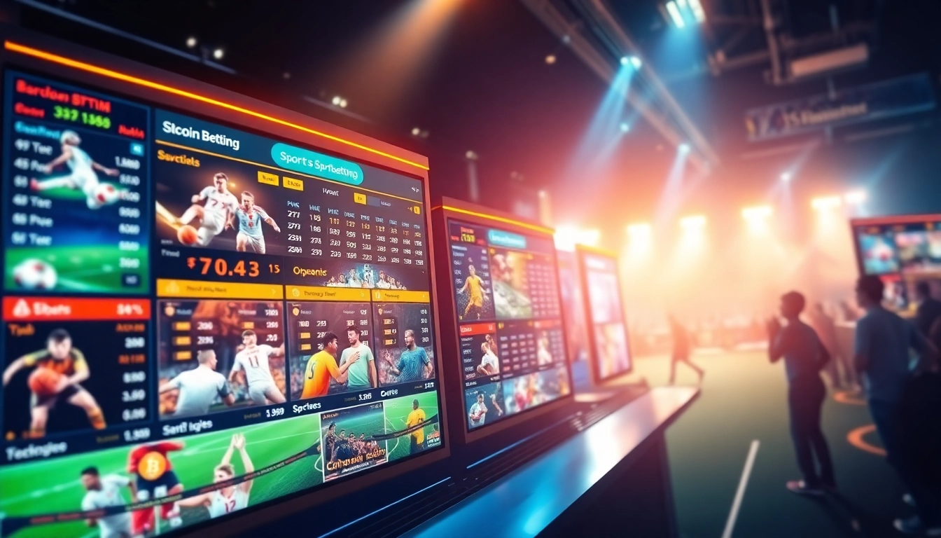 Experience the thrill of Bitcoin sports betting with exciting live odds and dynamic gameplay.