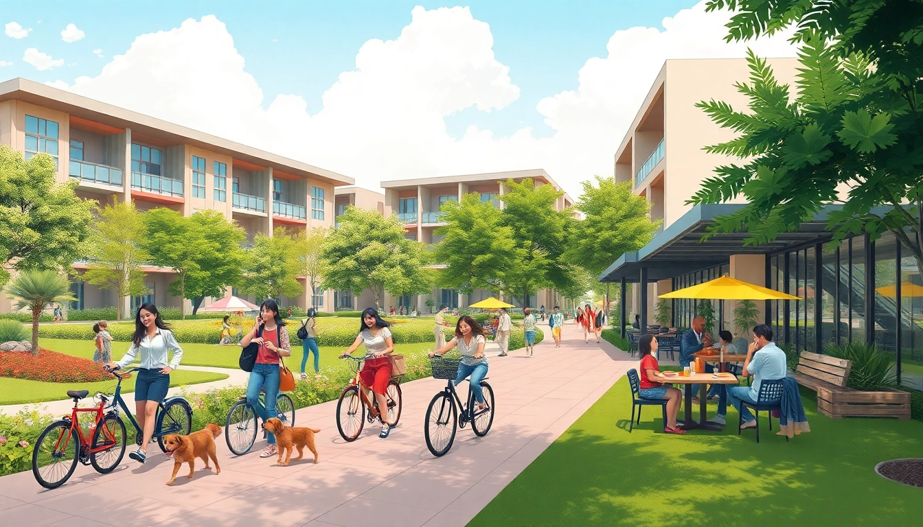 Tampines ec community showcasing families enjoying outdoor activities.