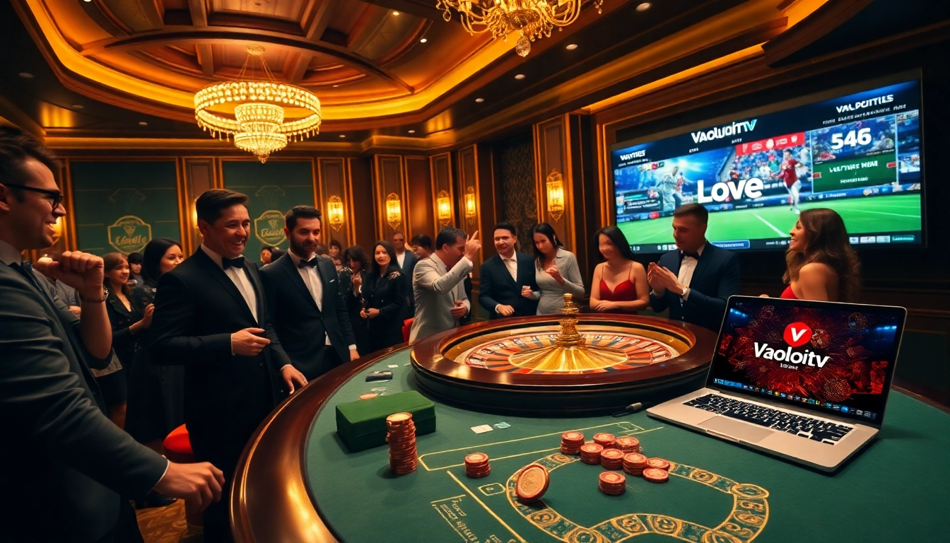 Experience the excitement of gambling at https://vaoluoitv.cv/ with engaging live sports broadcasts and vibrant casino visuals.