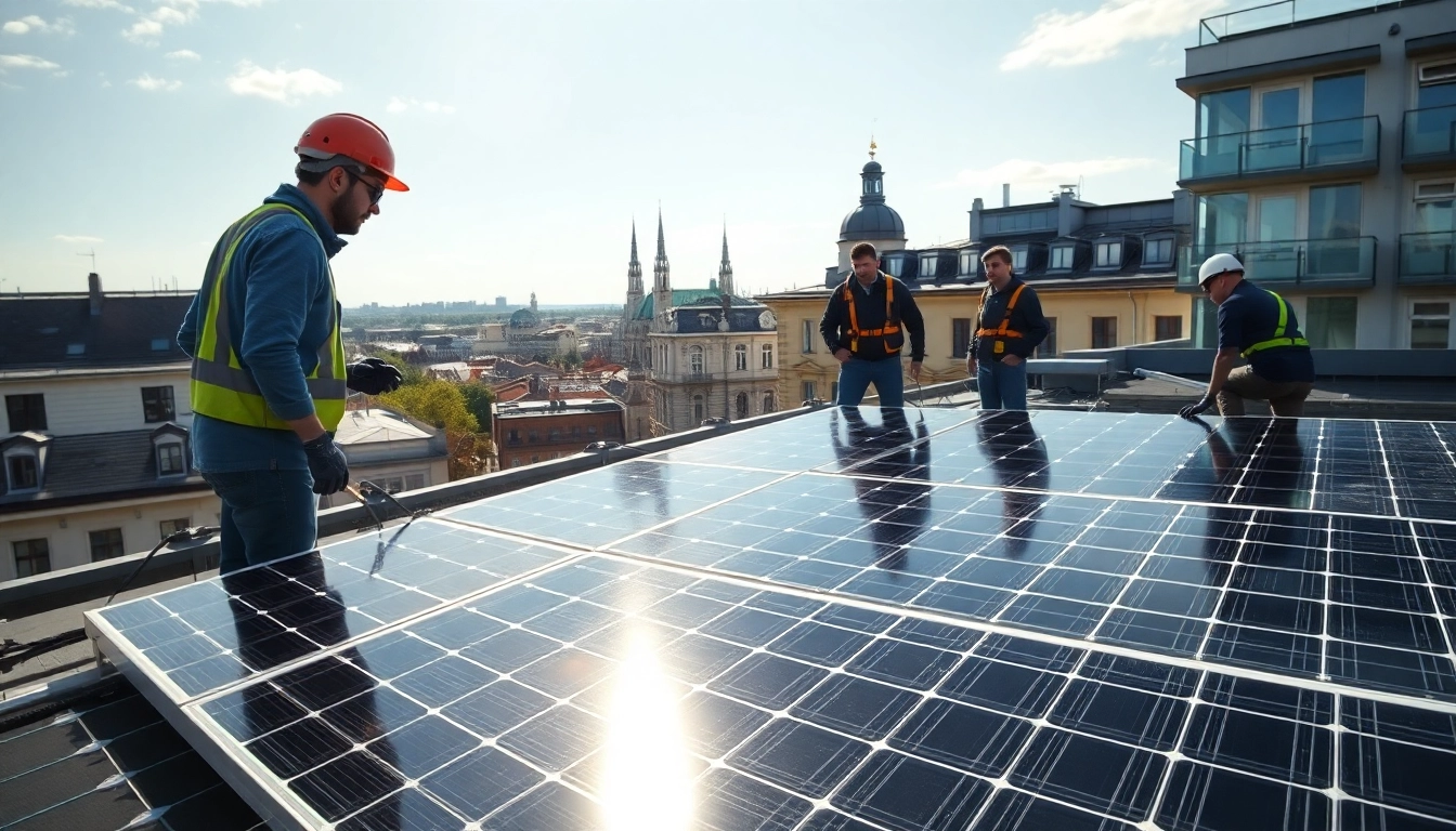 Efficient Solar Wien rooftop solar panel installations by professionals in Vienna.