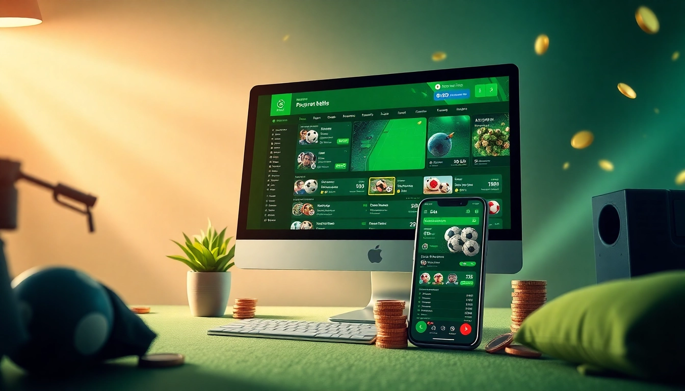 Dynamic representation of nhà cái du88 online betting platform interface with sports betting options.