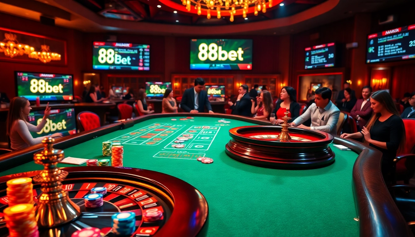 Engage with 88i bet and experience the thrill of winning at high-stakes casino games.