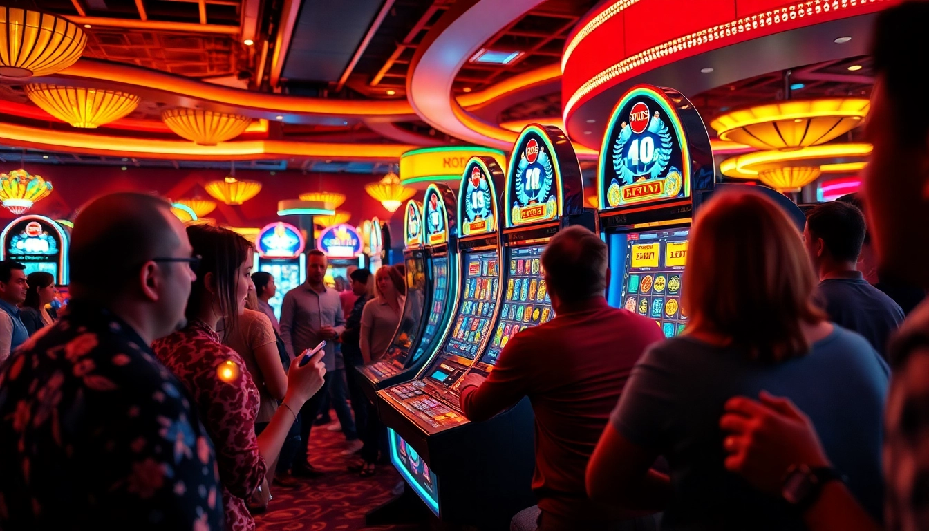 ทดลองเล่นสล็อต ที่คาสิโนมีสีสันและเต็มไปด้วยความตื่นเต้นจากผู้เล่น