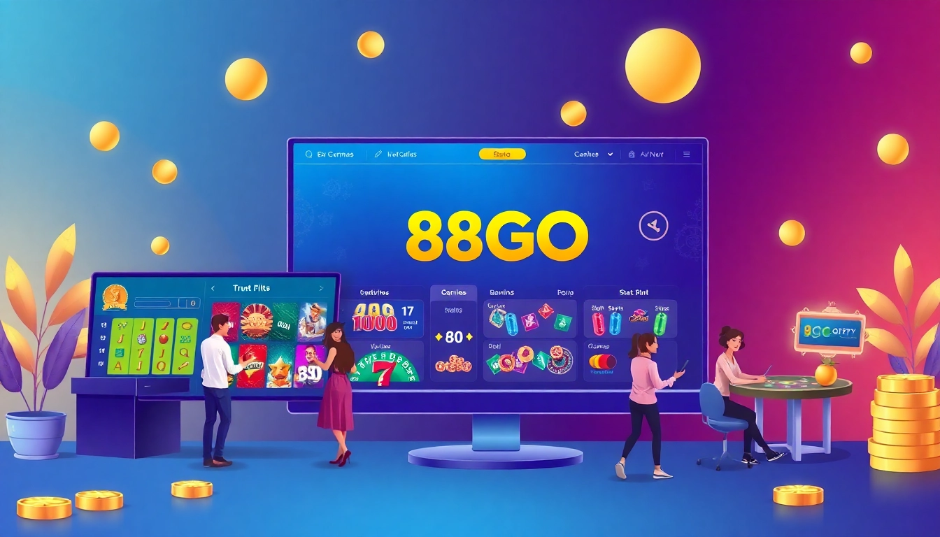 Experience the vibrant platform 88GO with engaging games and a user-friendly interface.
