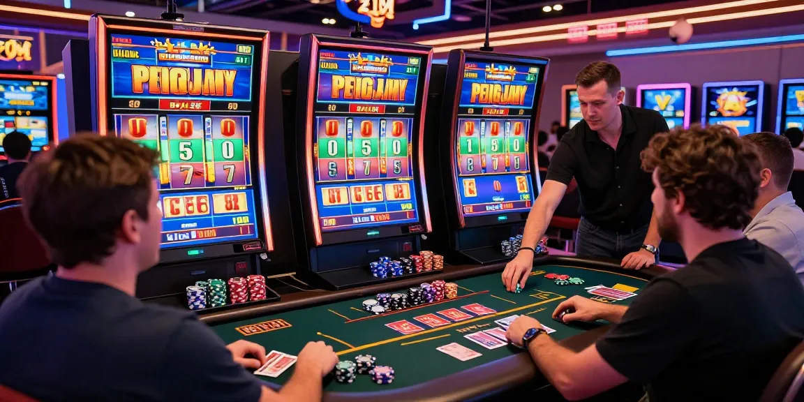 Slot789 permainan slot online yang menarik dengan pemain aktif dan dealer interaktif.