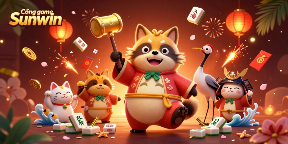 Experience thrilling gameplay at Cổng game Sunwin with vibrant characters and dynamic elements.