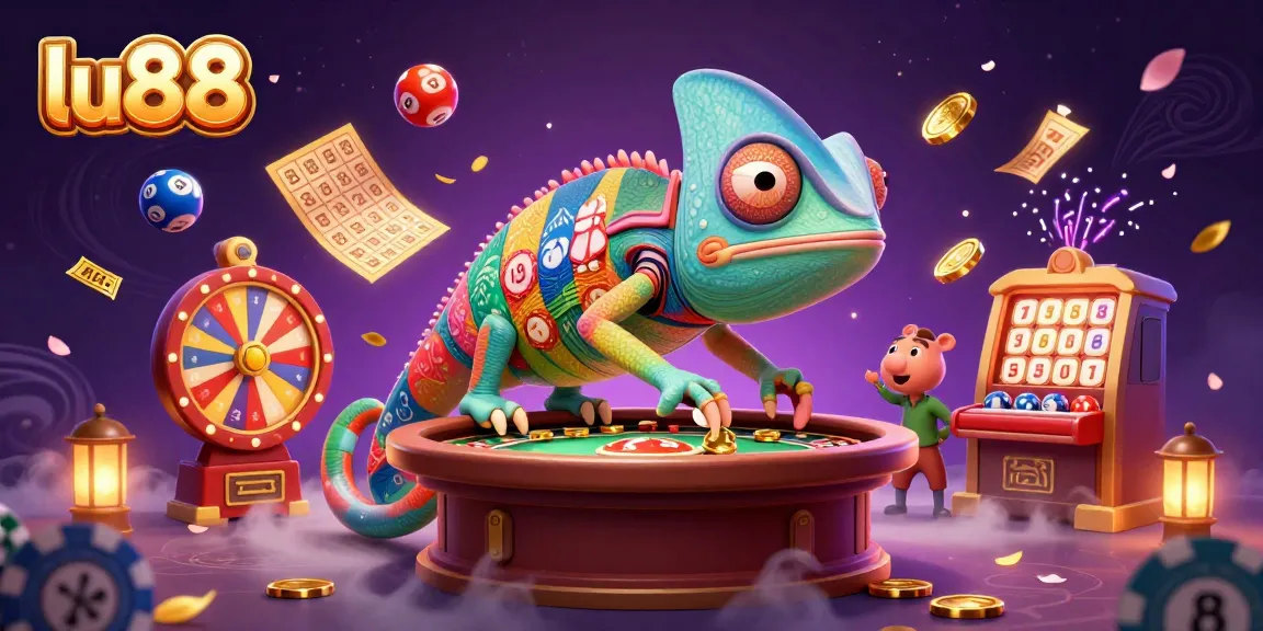 Experience the thrill at lu88 with lively 3D casino visuals featuring dynamic game elements.